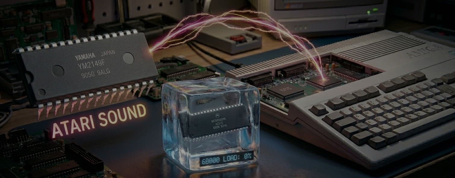 Emulating Atari YM2149 on Amiga PAULA with Zero CPU Overhead