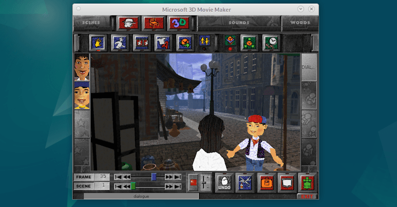 Porting Microsoft 3D Movie Maker to Linux: Inside 3DMMEx