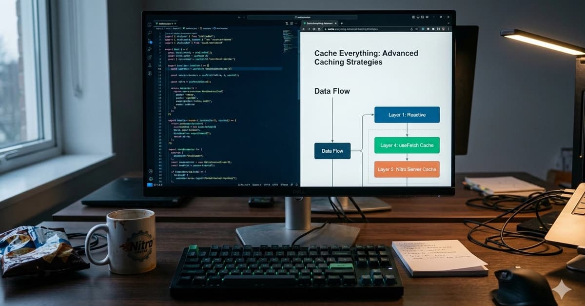 Vue 3 & Nuxt 4 Caching: 8 Layers to Speed Up Your App